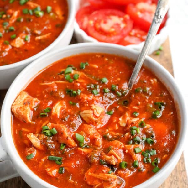 Paleo Whole30 Chicken Enchilada Soup