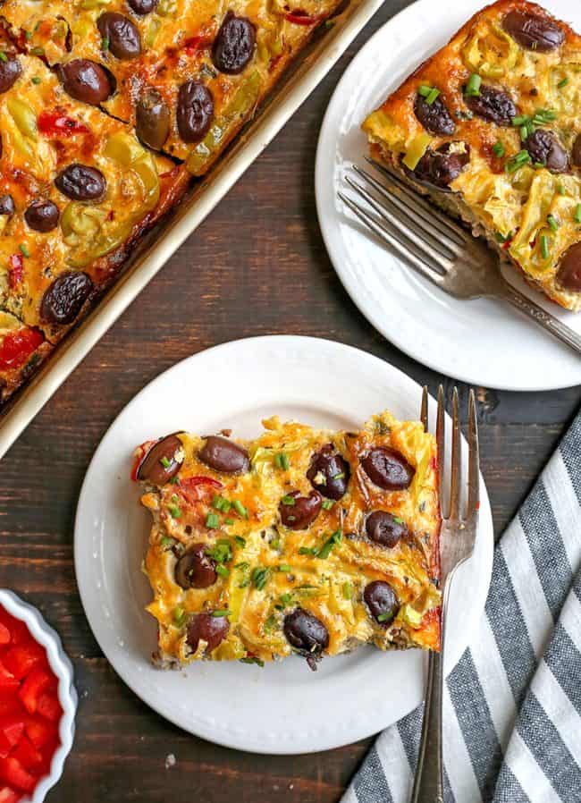 Paleo Whole30 Greek Breakfast Casserole Real Food with Jessica