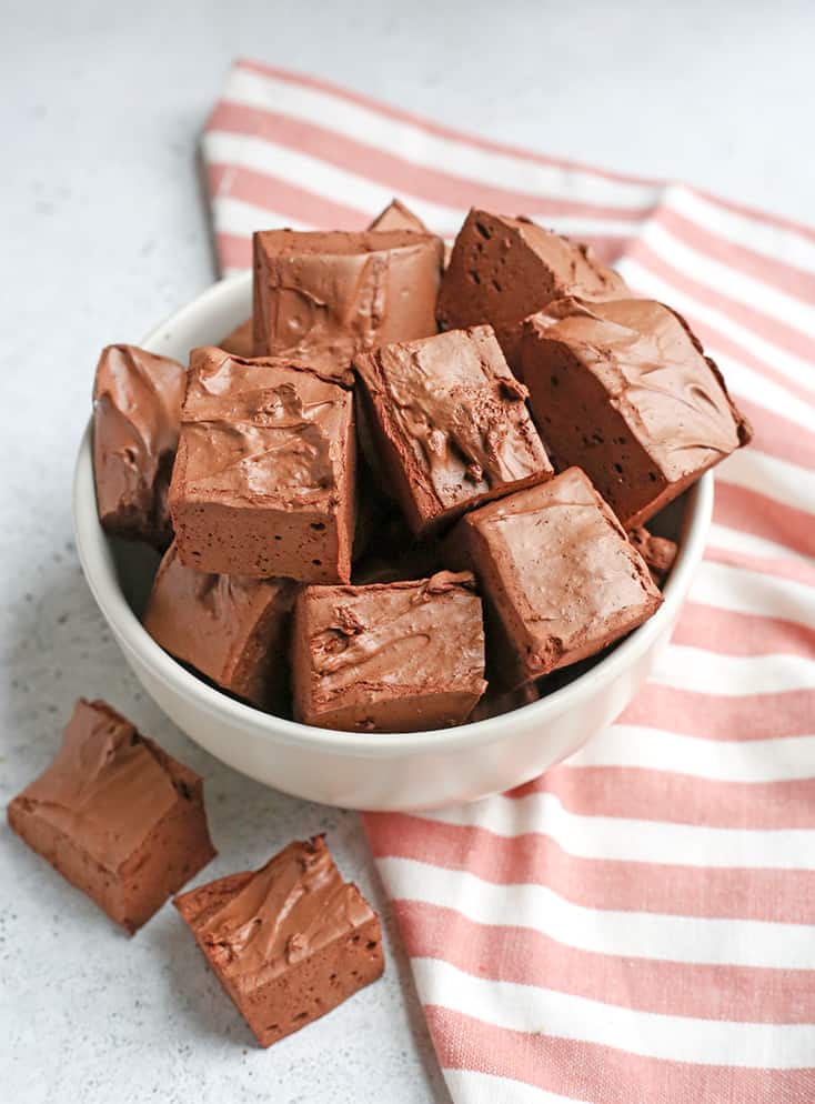 These Paleo Chocolate Marshmallows are easy to make and so delicious! Only 4 ingredients and the best tasting marshmallows you'll ever have. Gluten free, dairy free, and maple syrup sweetened.