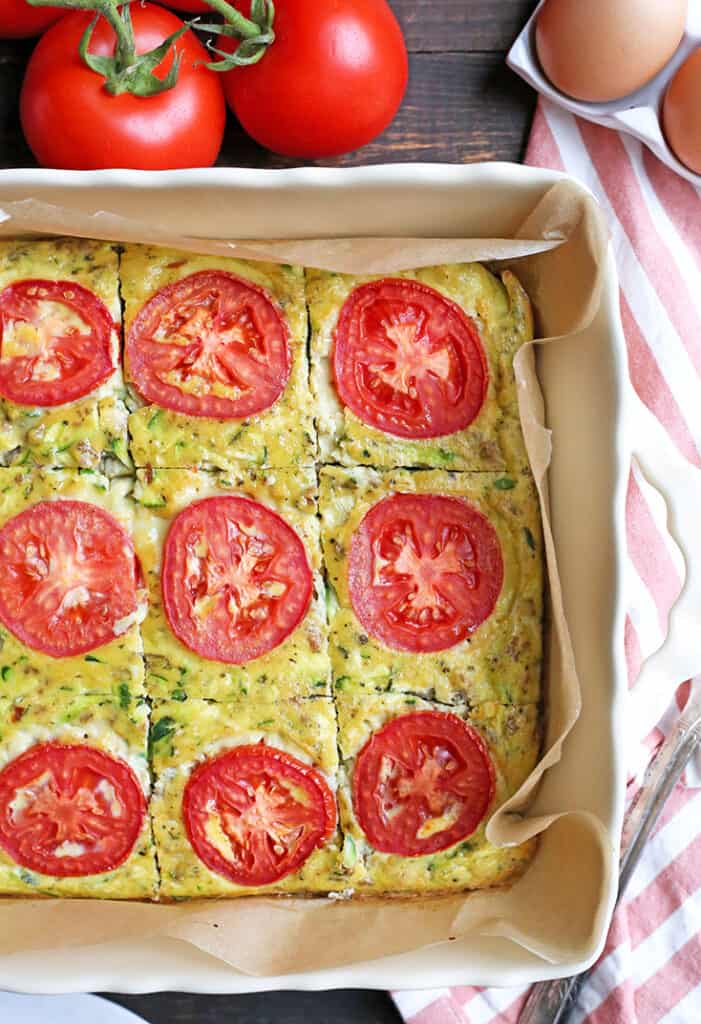 Paleo Whole30 Sausage Zucchini Breakfast Casserole Real Food with Jessica