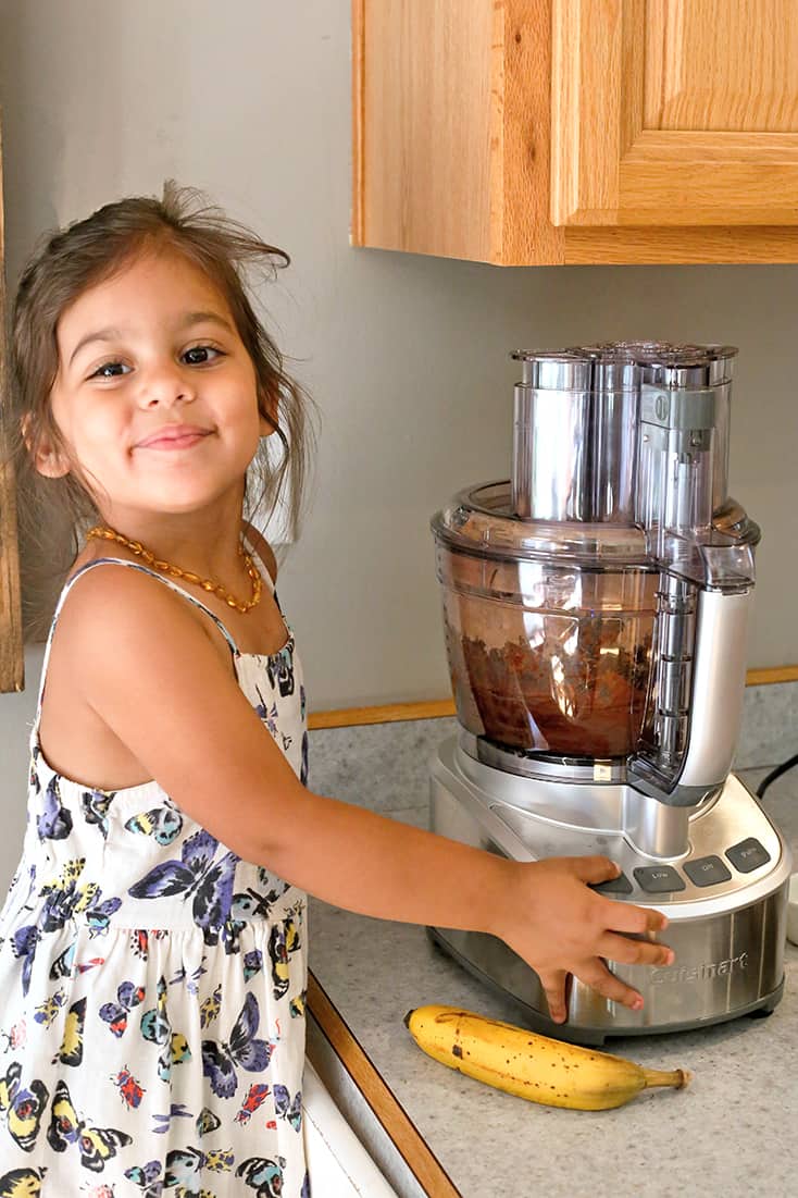 These Paleo Flourless Mini Chocolate Muffins are quick to make and so tasty. They are gluten free, dairy free, nut free, and naturally sweetened.