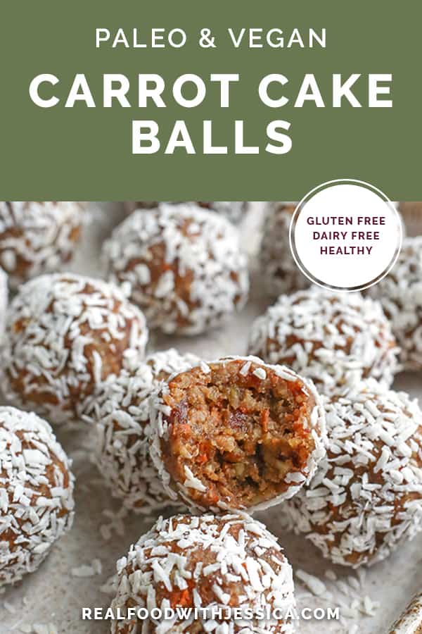 carrot cake balls with text