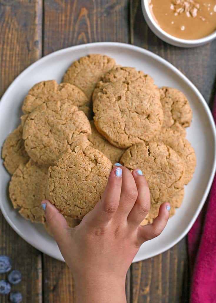 Paleo Peanut Butter Cookies Real Food with Jessica