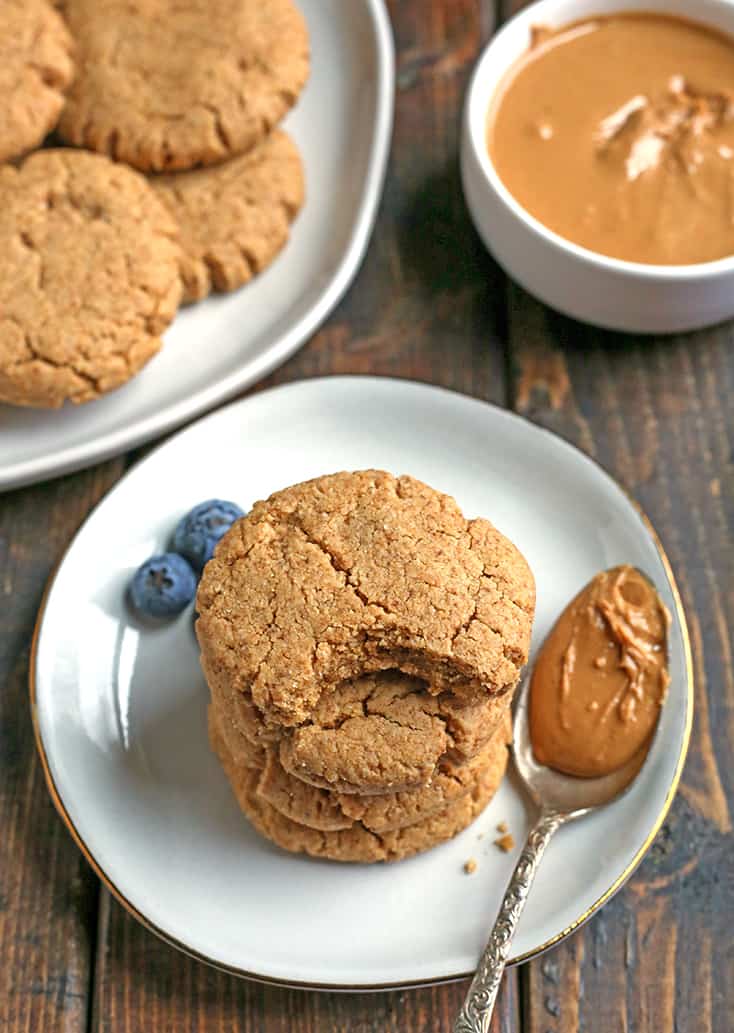 Paleo Peanut Butter Cookies Real Food with Jessica
