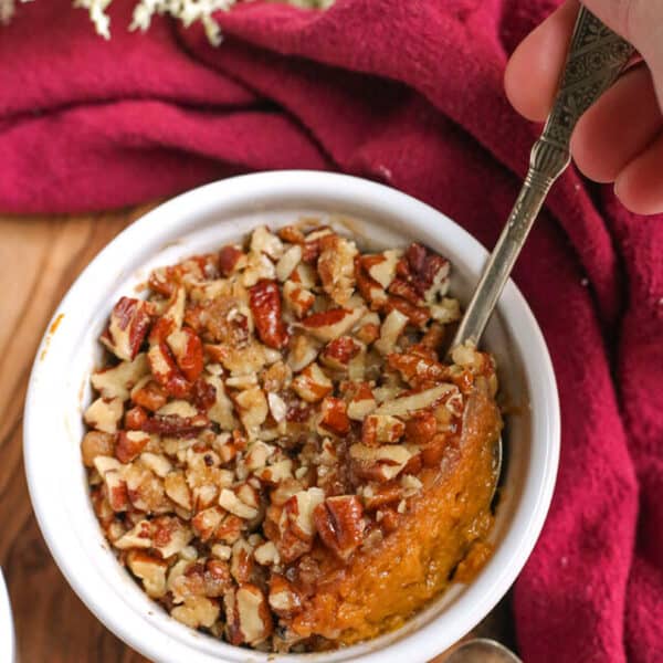 Paleo Sweet Potato Pecan Dessert Cups