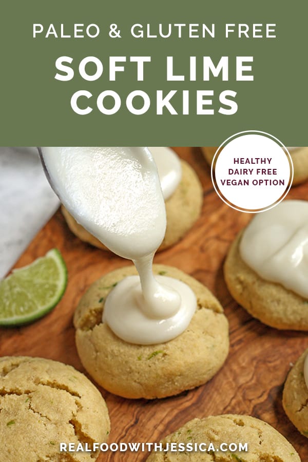 paleo lime cookies with text