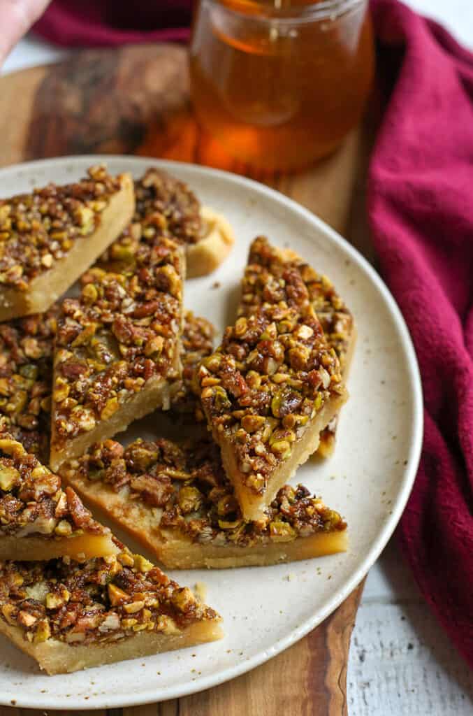 egg free baklava bars 