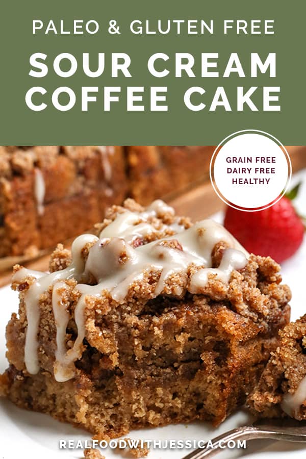 paleo sour cream coffee cake 