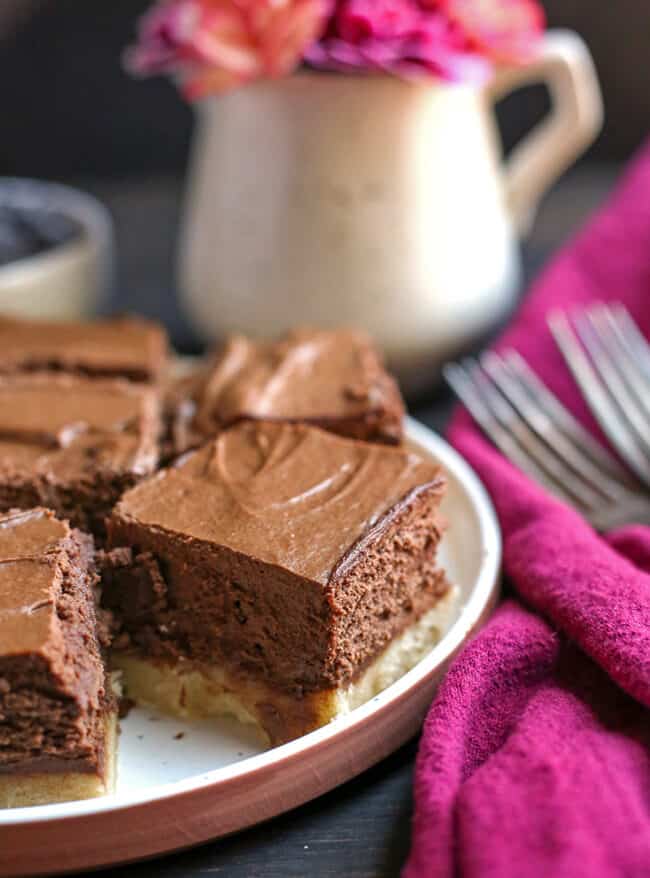 Gluten Free French Silk Pie Bars Real Food with Jessica