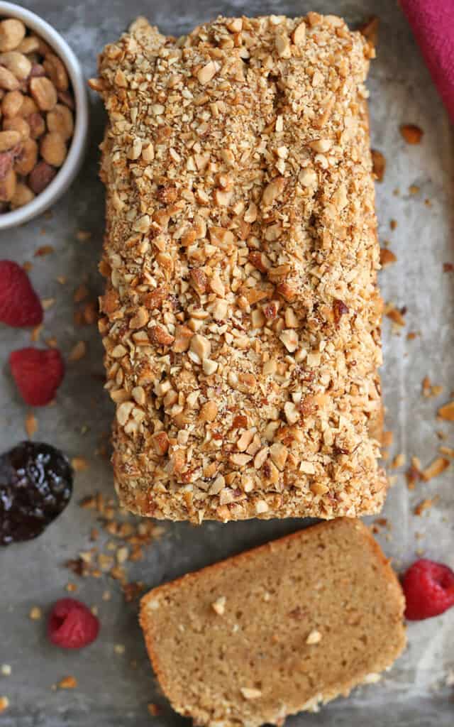 peanut butter donut bread, grain free