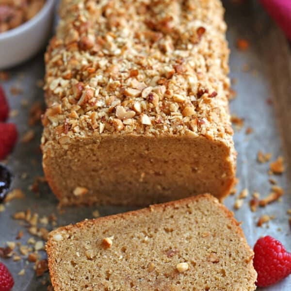 Gluten Free Peanut Butter Donut Bread