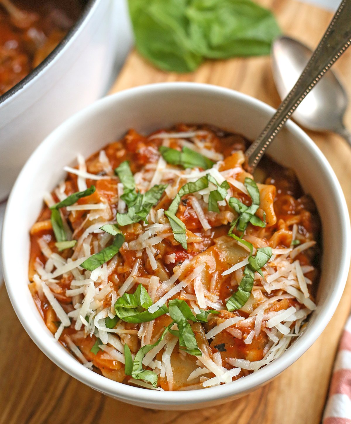 Gluten Free Lasagna Soup - Real Food with Jessica